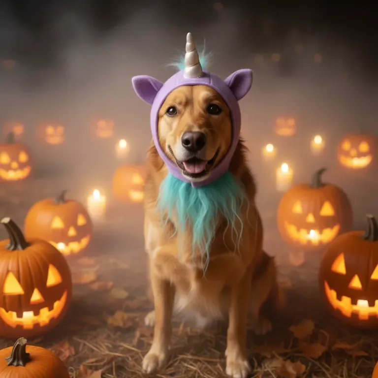 Pumpkin Patch Unicorn Pet